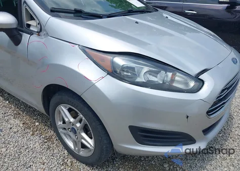 2018 Ford Fiesta Se из США, поврежденный, VIN 3FADP4EJ6JM132836